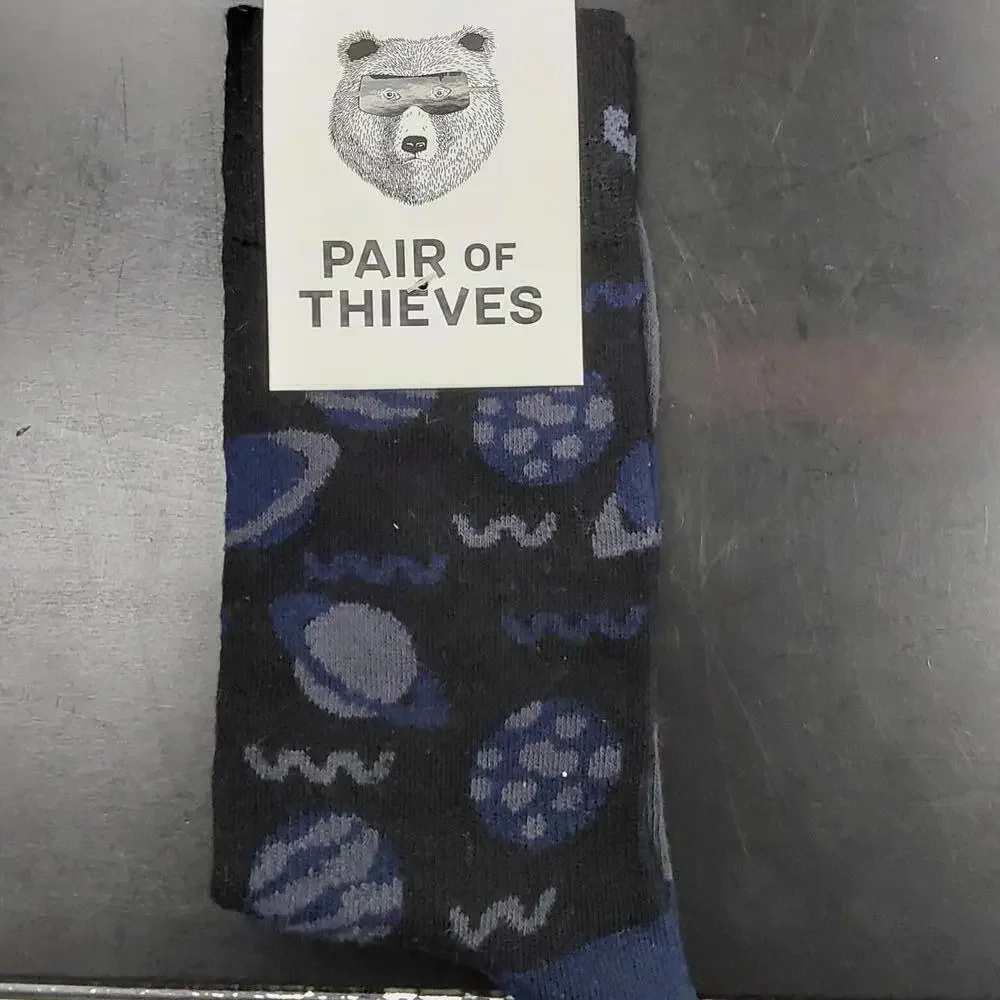 Men's Cushion Crew Sock - Navy/Black | Pair of Thieves
